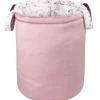 Kosz na zabawki, dwustronny - Candy Circus i wrzosowy Soft Velvet