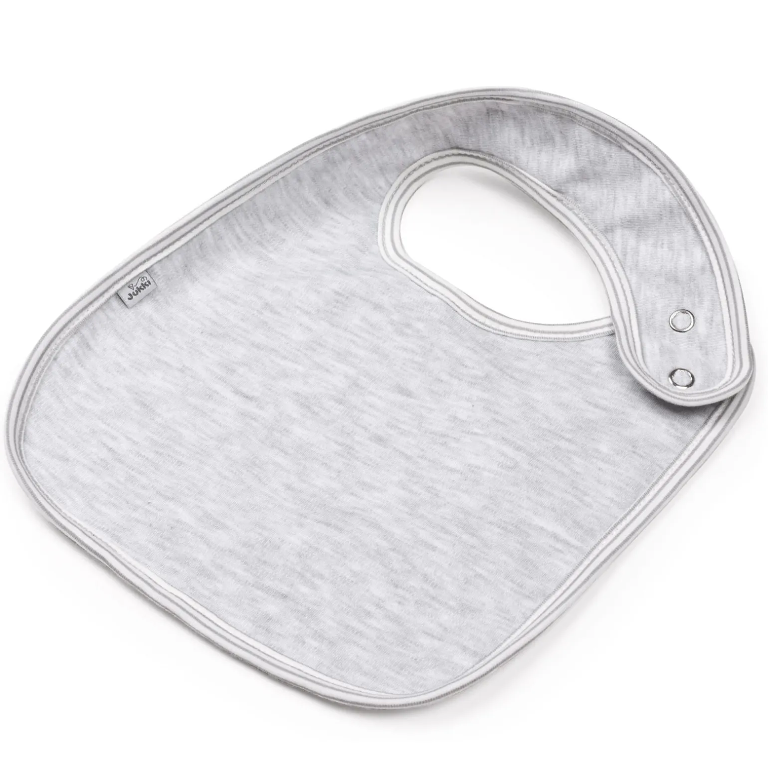 Śliniaczek bawełniany Basic Grey Melange 3 pack
