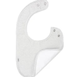 Śliniaczek bawełniany Basic Grey Melange 3 pack