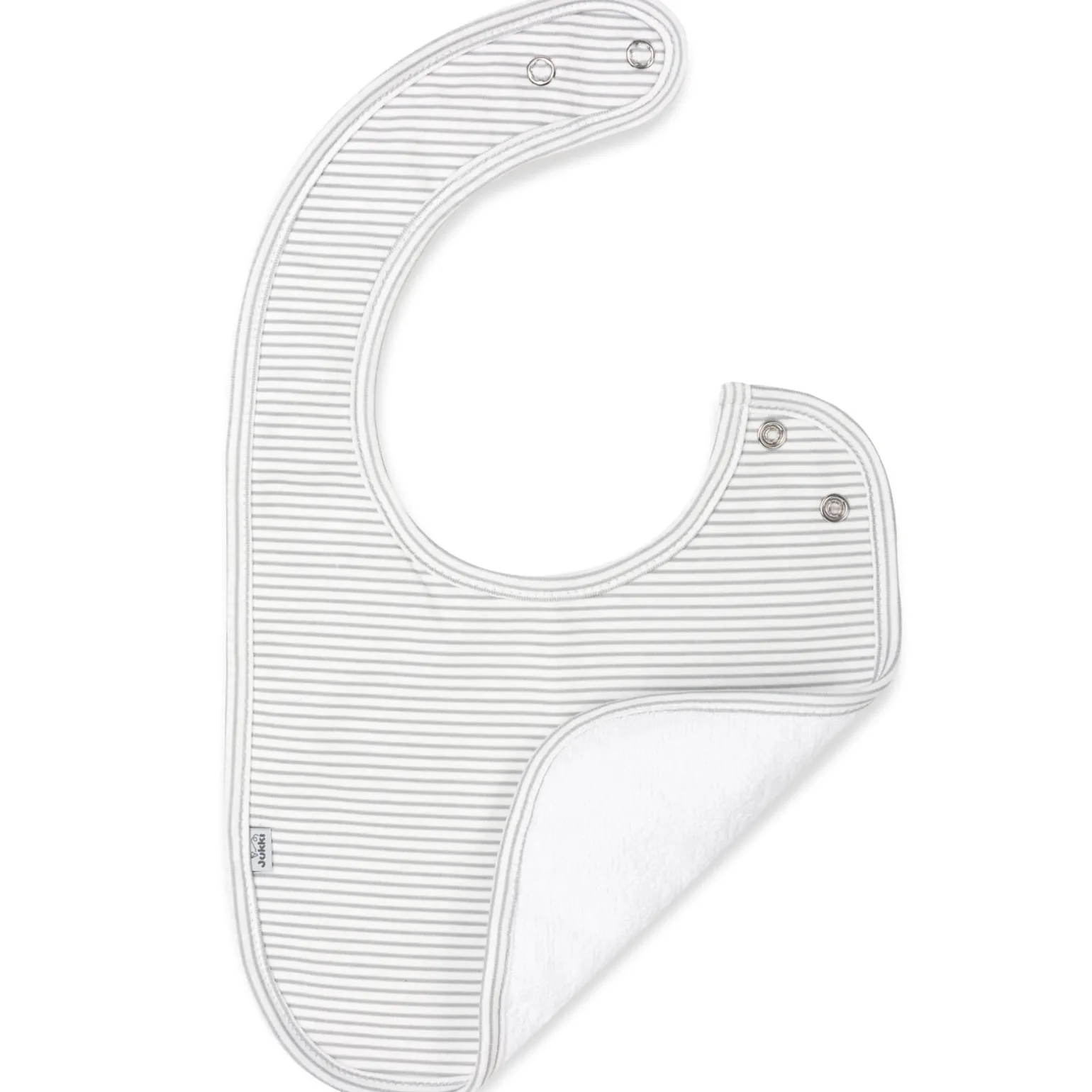 Śliniaczek bawełniany Basic Grey Melange 3 pack