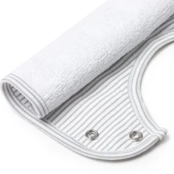 Śliniaczek bawełniany Basic Grey Melange 3 pack