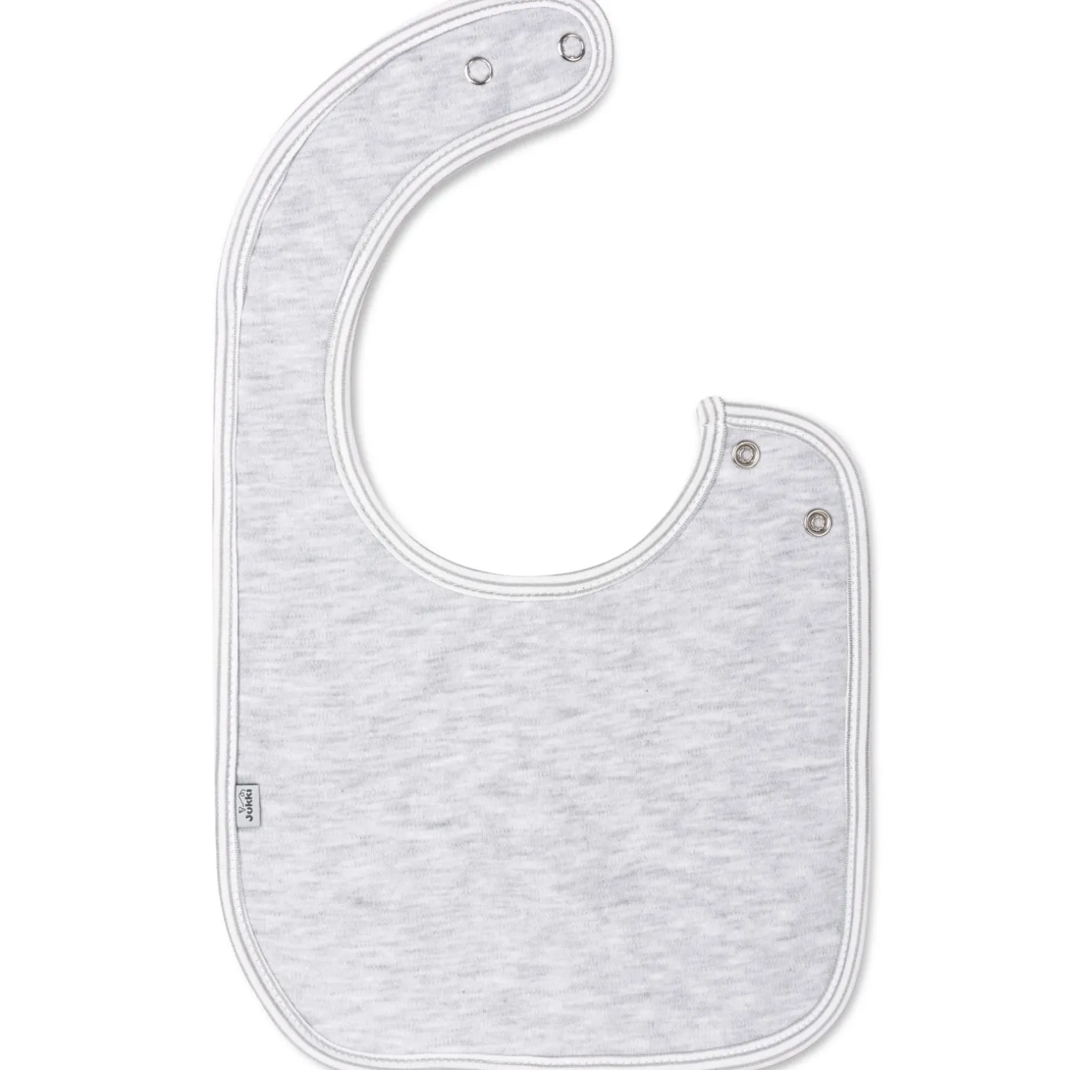 Śliniaczek bawełniany Basic Grey Melange 3 pack