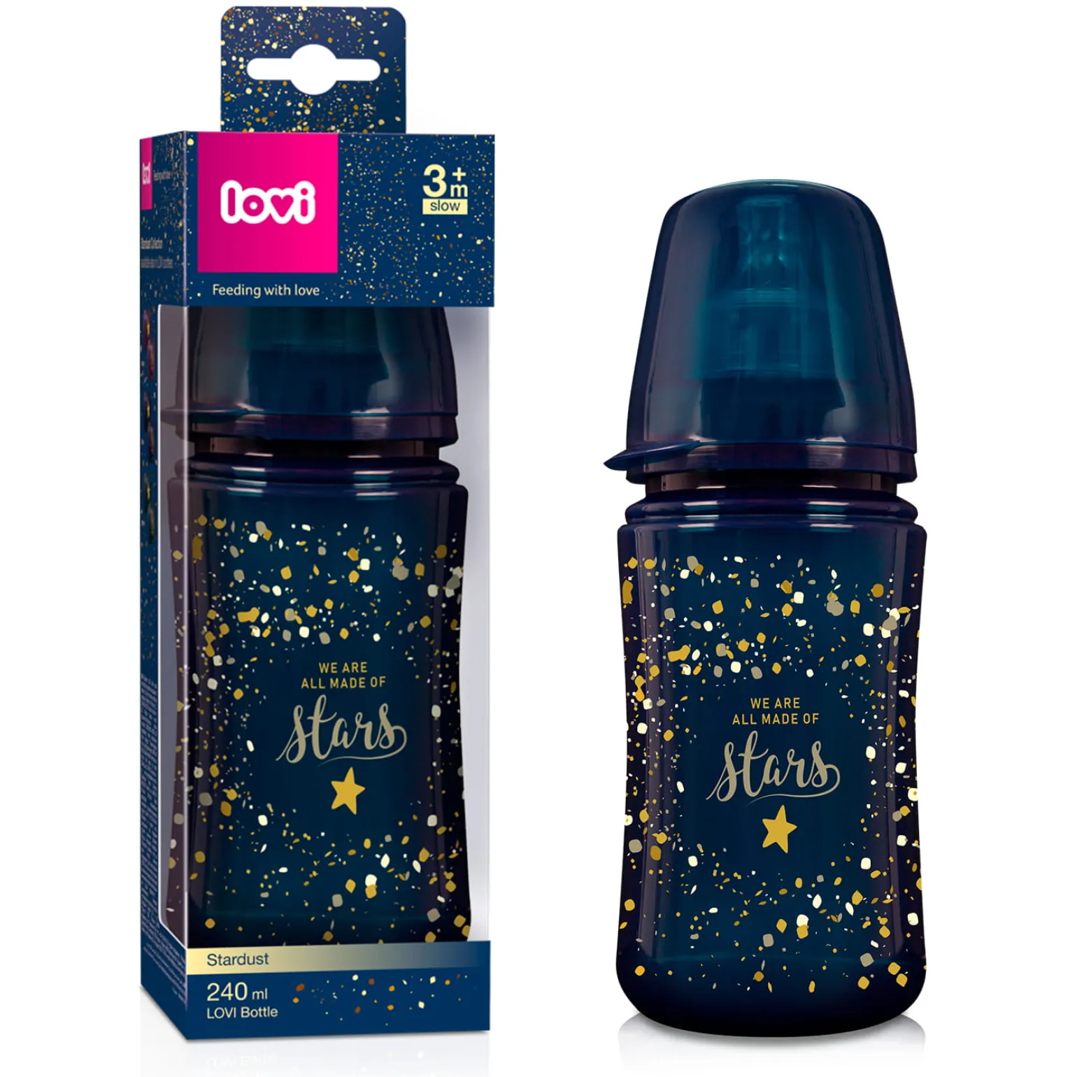 LOVI Butelka 240 ml Stardust