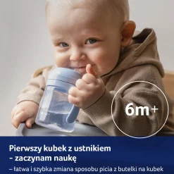 LOVI Pierwszy Kubek z ustnikiem 150 ml Blue