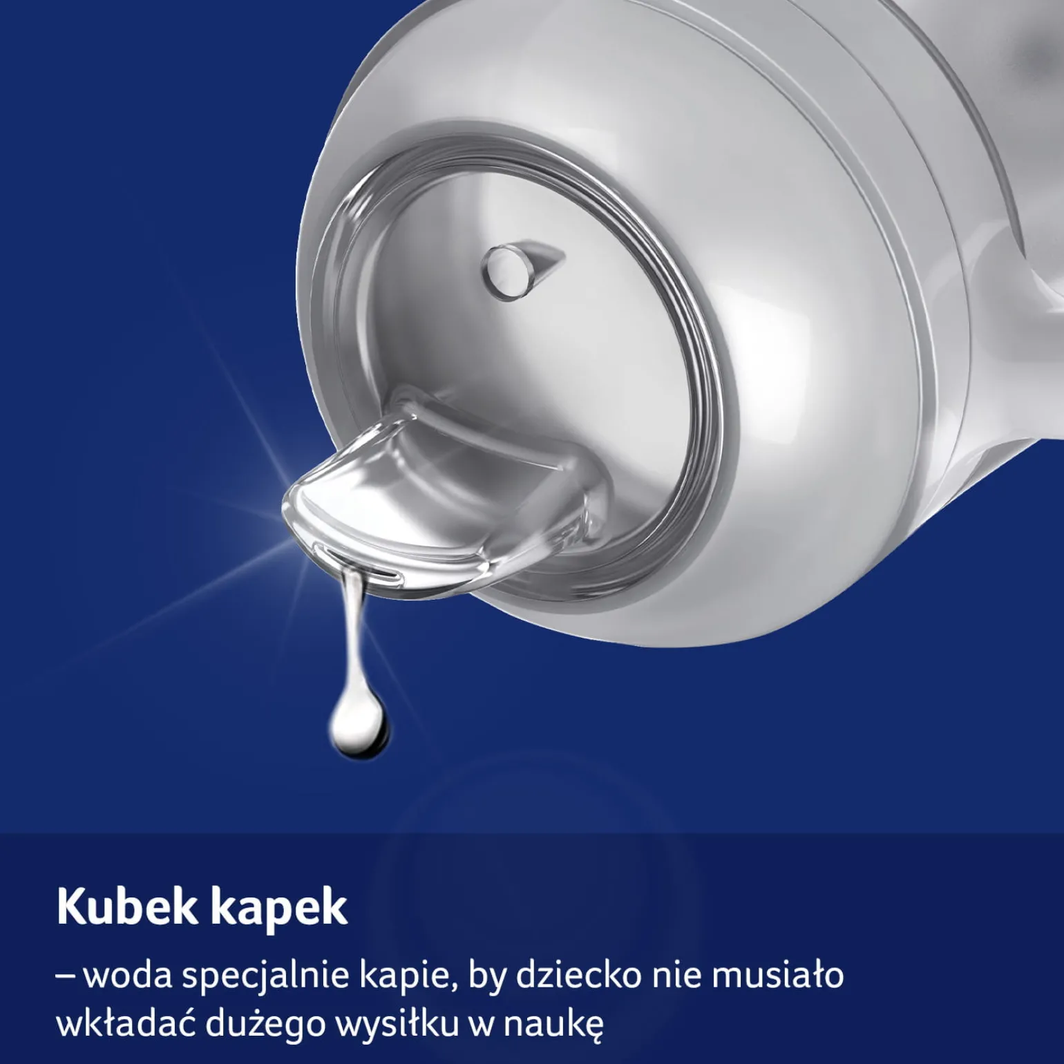 LOVI Pierwszy Kubek z ustnikiem 150 ml Blue