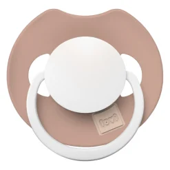 LOVI Prime Glow Smoczek silikonowy dynamiczny 0-6m 1 szt. Blush