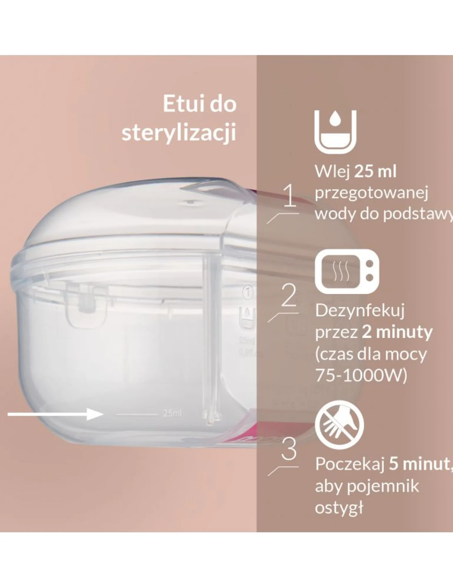 LOVI Prime Smoczek silikonowy dynamiczny 0-6m 1 szt. - Blush