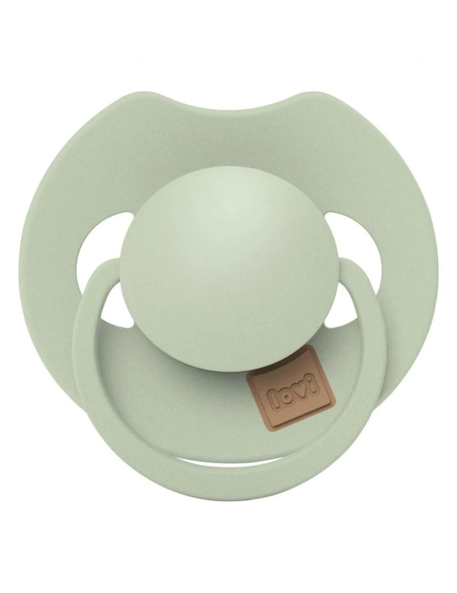 LOVI Prime Smoczek silikonowy dynamiczny 0-6m 1 szt. - Pistachio