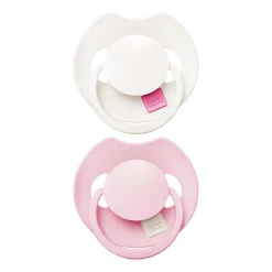 LOVI Prime Tutti Frutti Smoczek dynamiczny 0-6m 2 szt. Rose/Rose Cream