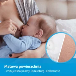 LOVI Silikonowe osłonki na piersi Skin Touch 2 szt M/L