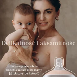 LOVI Smoczek dynamiczny do karmienia Mammafeel 6m+ KASZKA 1 szt.