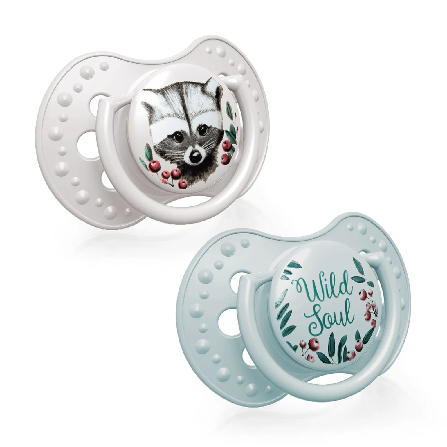 LOVI Smoczek silikonowy dynamiczny 3-6m Wild Soul Boy, 2 szt.