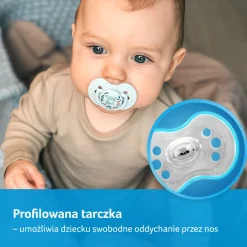 LOVI Smoczek silikonowy dynamiczny 3-6m Wild Soul Boy, 2 szt.