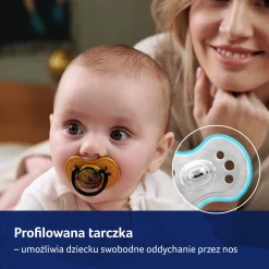 LOVI Smoczek silikonowy dynamiczny 6-18m Jungle Vibes Girl, 2 szt.