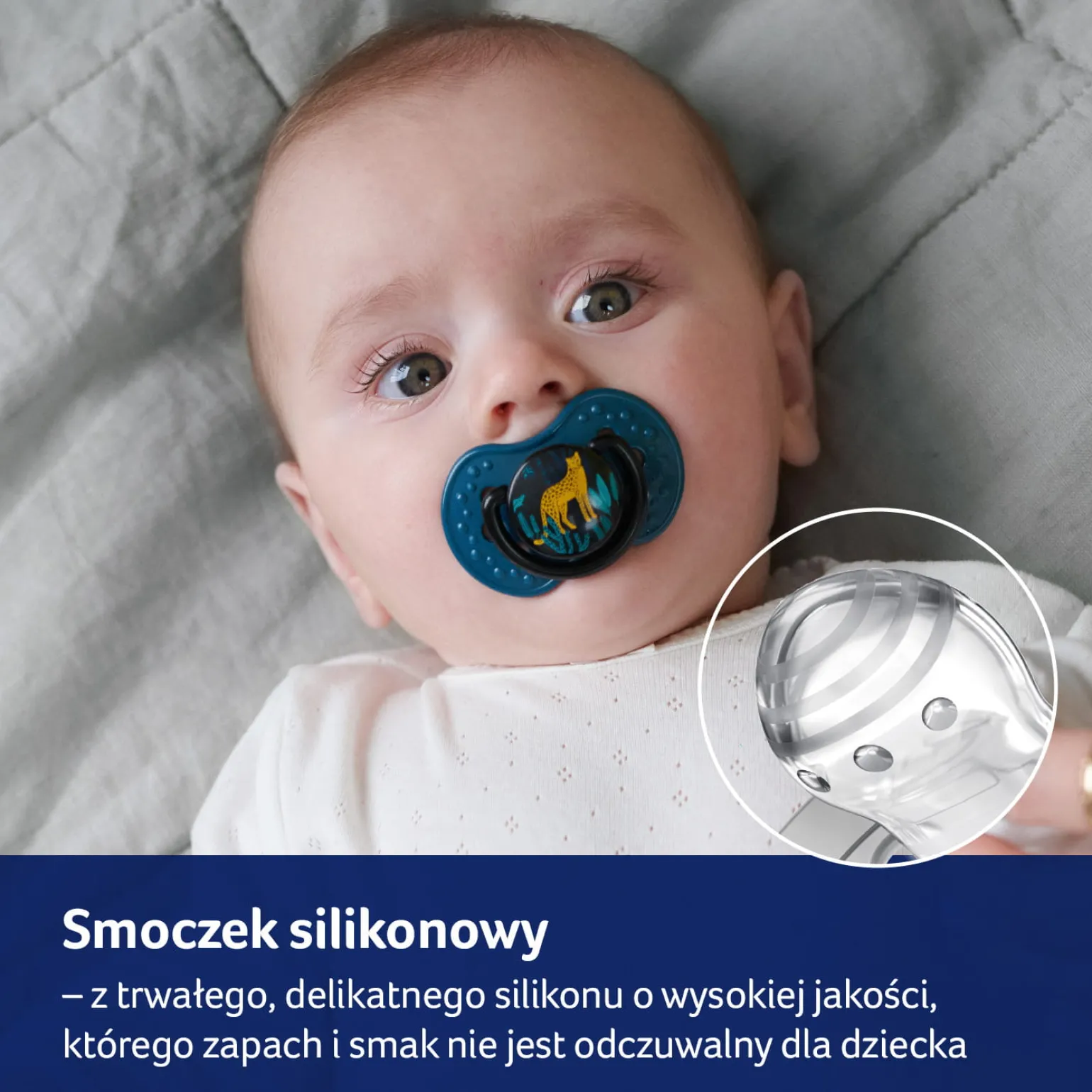 LOVI Smoczek silikonowy dynamiczny 6-18m Jungle Vibes Girl, 2 szt.