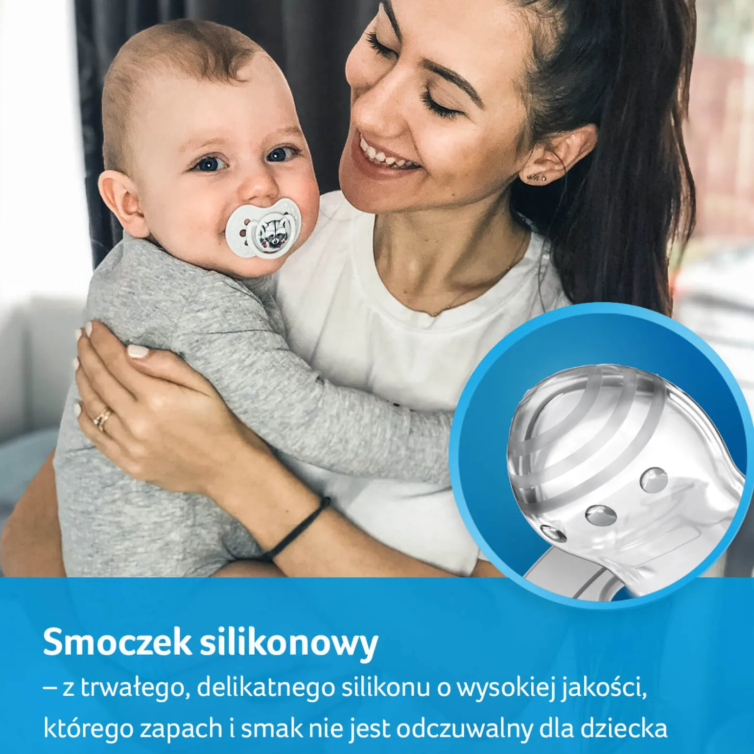 LOVI Smoczek silikonowy dynamiczny 6-18m Wild Soul Boy, 2 szt.
