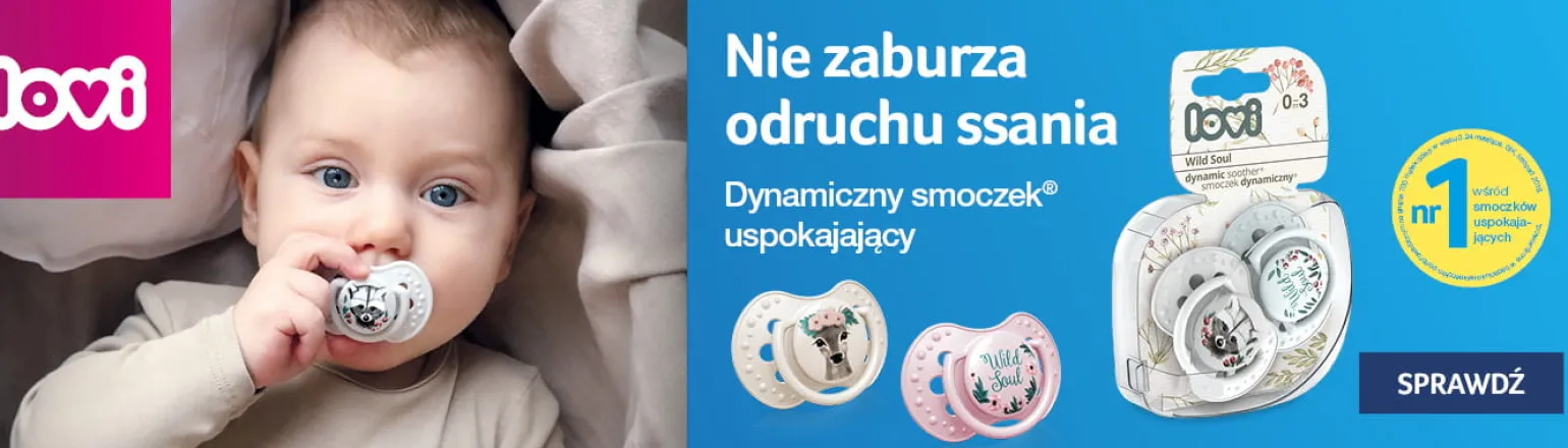LOVI Smoczek silikonowy dynamiczny 6-18m Wild Soul Girl, 2 szt.