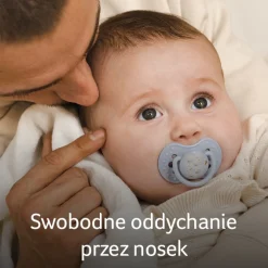 LOVI Smoczek silikonowy dynamiczny LOVI 2 szt. CapiChill Boy 6-18 m