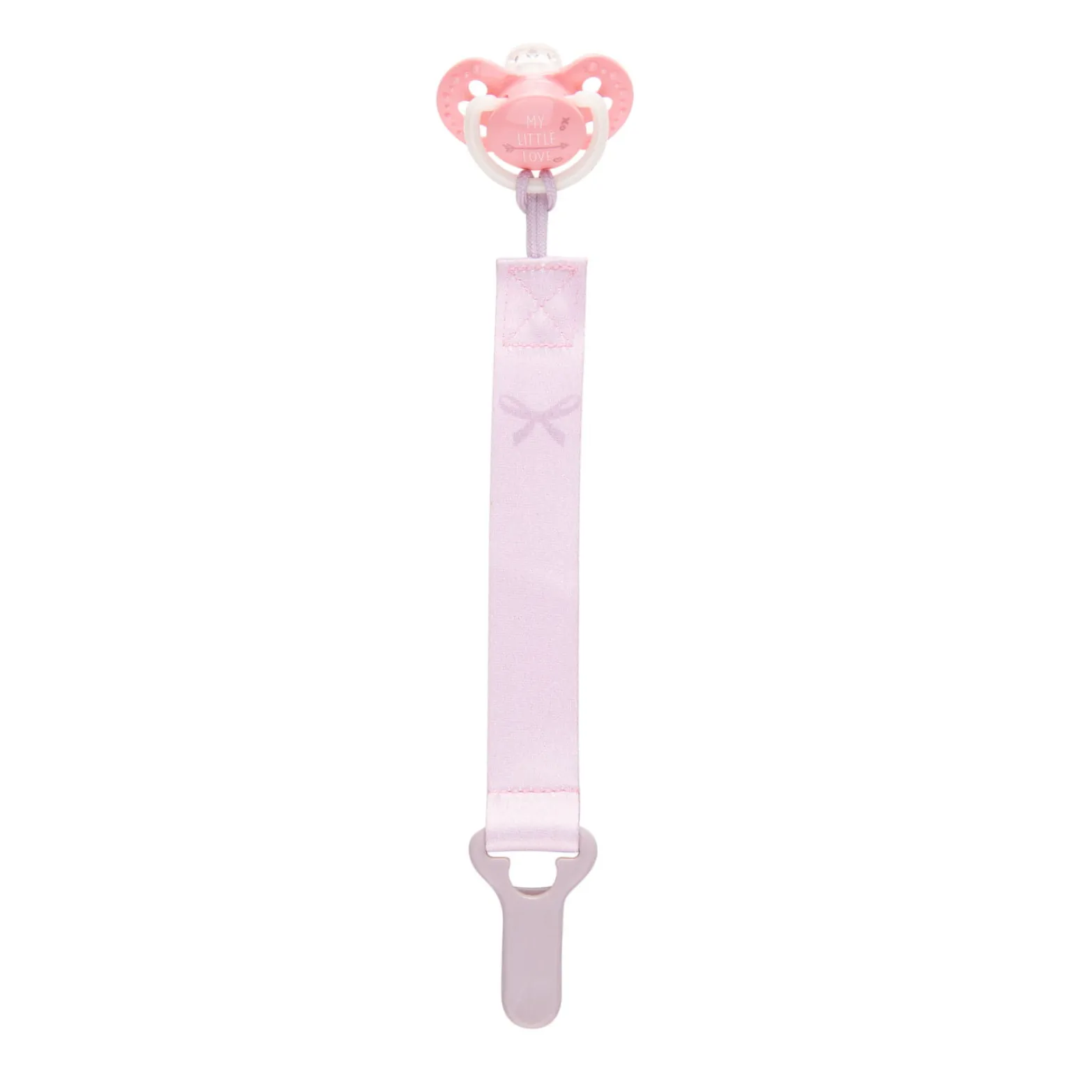 LOVI Tasiemka do smoczka Baby Shower Girl