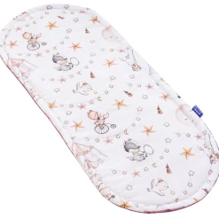 Materac do kokonu Comfort - Candy Circus i wrzosowy Soft Velvet