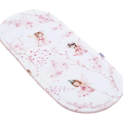 Materac do kokonu Comfort - Little Fairy i Smokey Pink Soft Velvet
