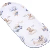 Materac do kokonu Comfort - Pilot Bears i jeansowy Velvet