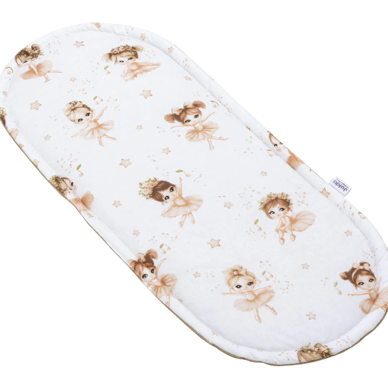 Materac do kokonu Comfort - Prima Ballerina i Cappuccino Velvet