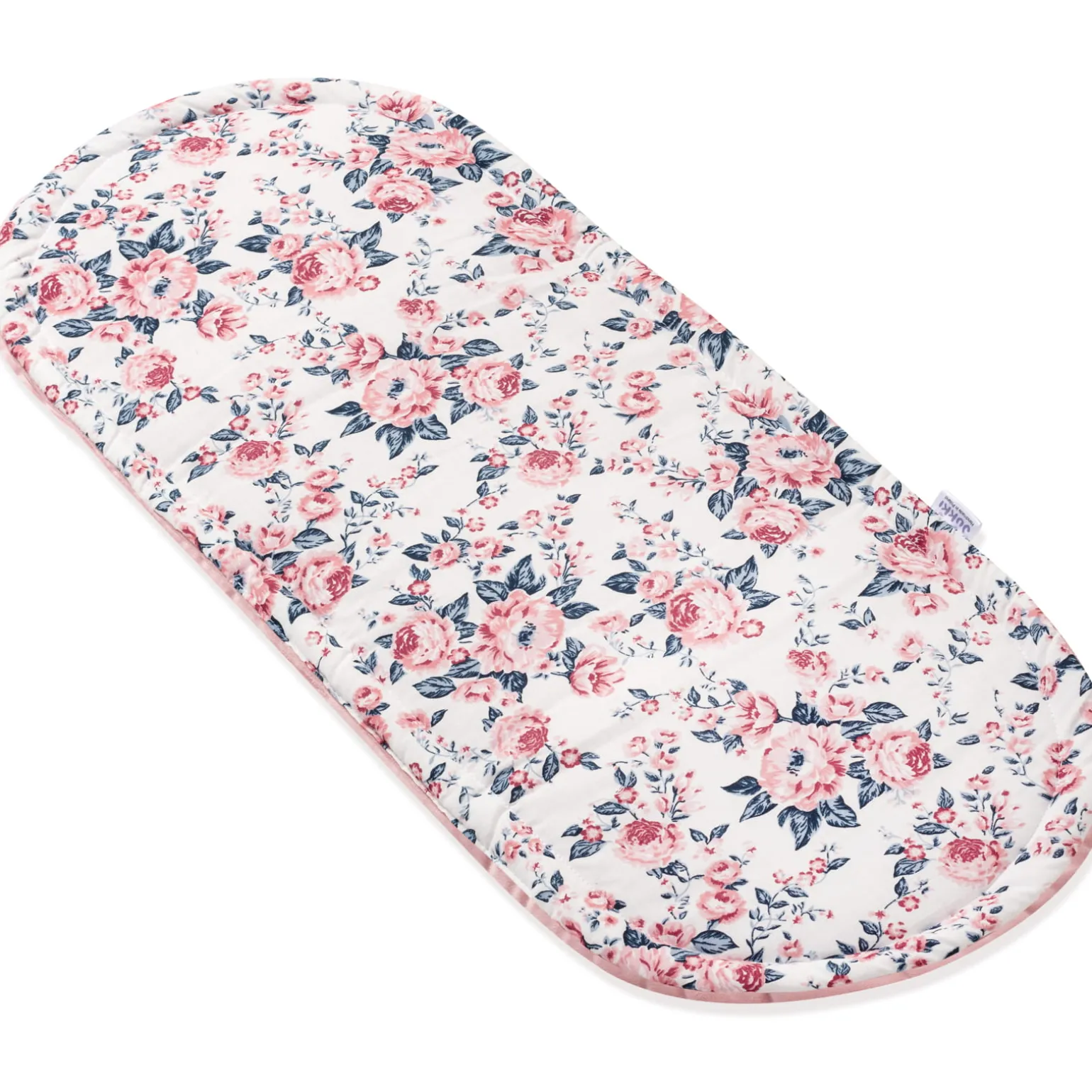 Materac do kokonu Comfort - Roses i Smokey Pink Soft Velvet