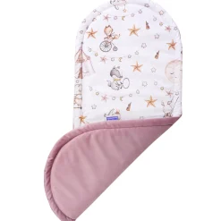 Materac do kokonu XXL - Candy Circus i wrzosowy Soft Velvet