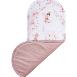 Materac do kokonu XXL - Little Fairy i Smokey Pink Soft Velvet