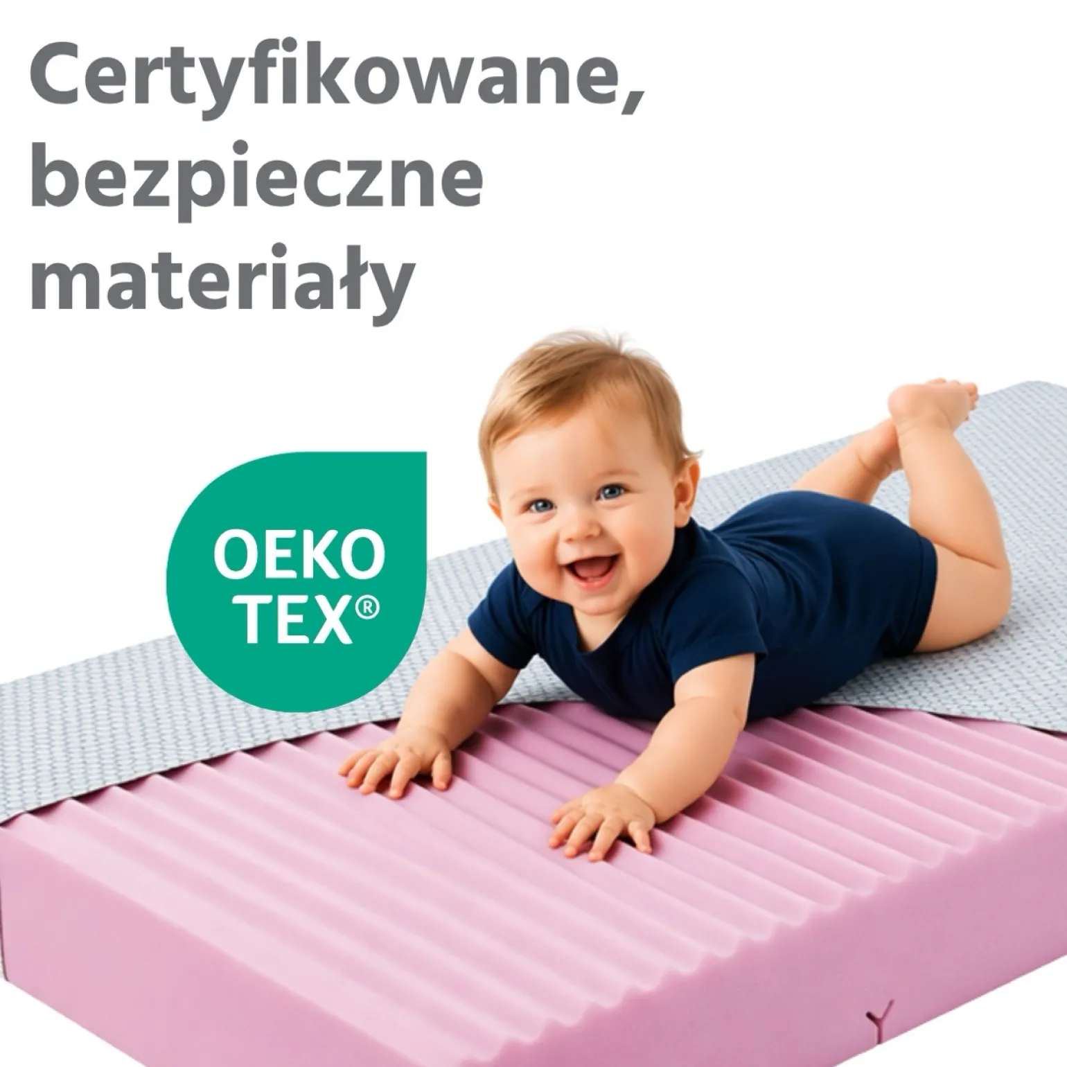 Materac piankowy 120x60 AIR FLOW 3D Honeycomb