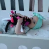 MOM'S CARE Kontrastowa przytulanka – Króliczka Różowa
