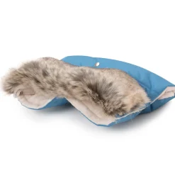 Mufka do wózka BLUE WINTER z futerkiem