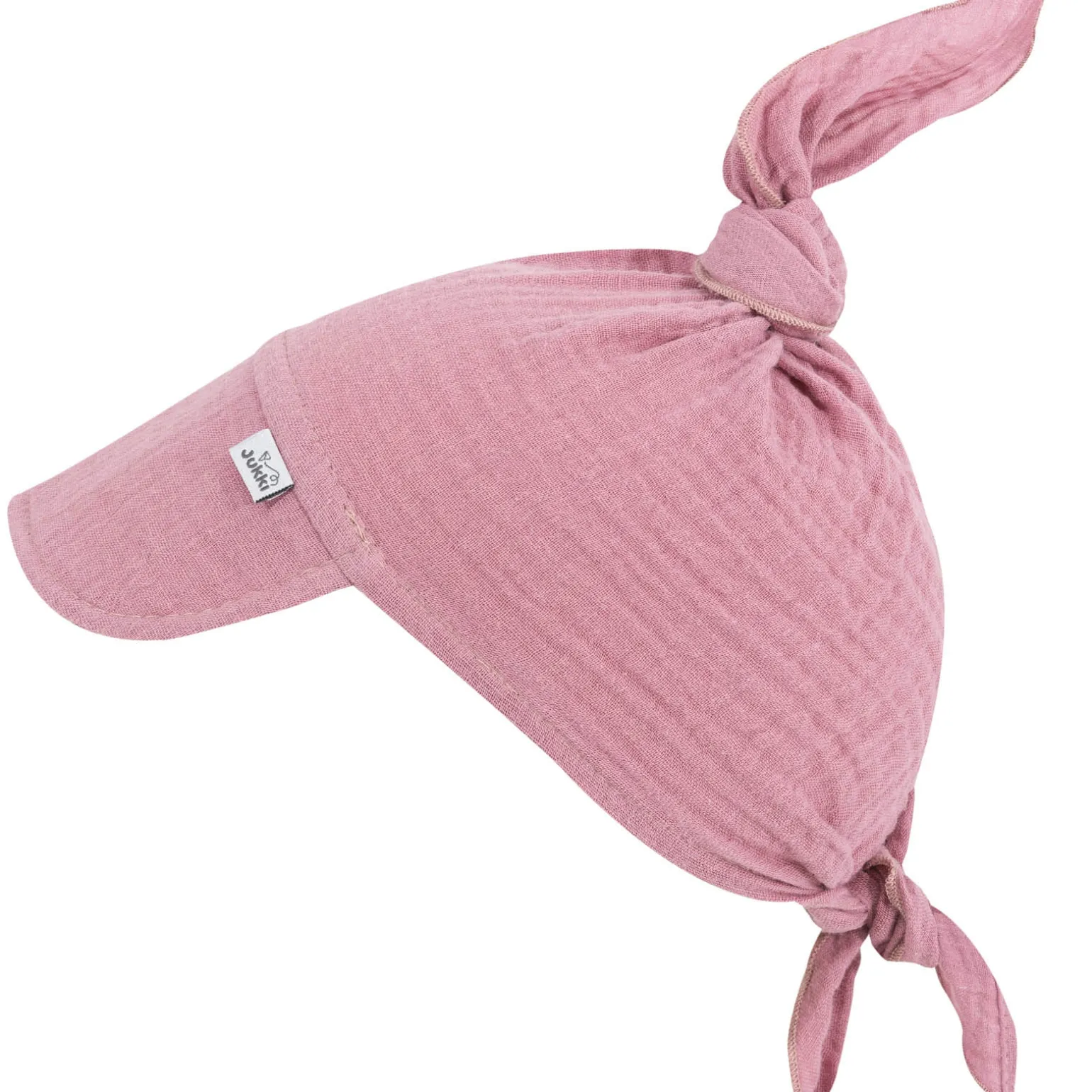 Muślinowa Chustka z daszkiem - Pink