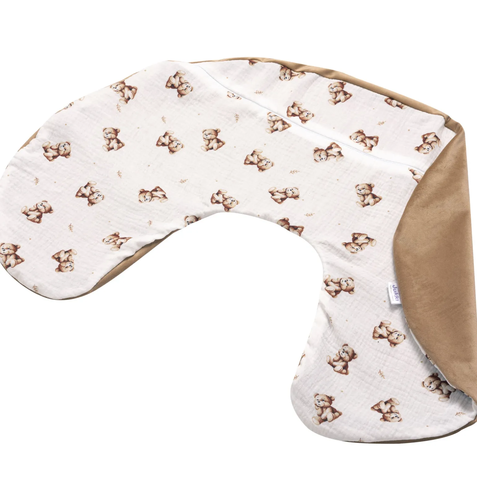 MUŚLINOWA POSZEWKA NA ROGAL - Baby Bear i Toffee Soft Velvet