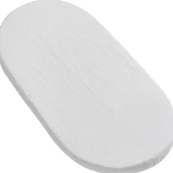 Muślinowe prześcieradło z gumką do GONDOLI i KOŁYSKI 80 x 40 cm - Grey