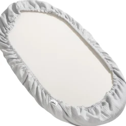 Muślinowe prześcieradło z gumką do GONDOLI i KOŁYSKI 80 x 40 cm - Grey