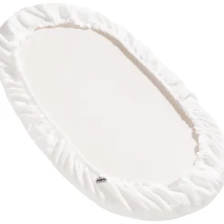 Muślinowe prześcieradło z gumką do GONDOLI i KOŁYSKI 80 x 40 cm - White