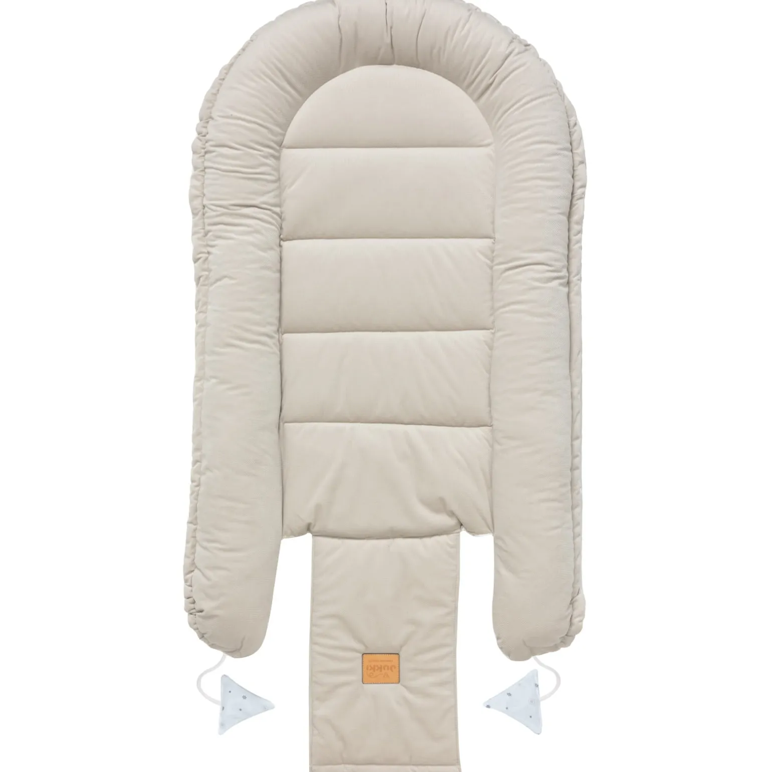 Muślinowy Kokon Comfort - Little Stars i Ecru Velvet