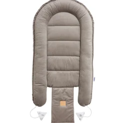 Muślinowy Kokon Comfort - Simply Nature i Latte Velvet