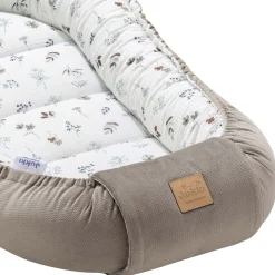 Muślinowy Kokon Comfort - Simply Nature i Latte Velvet