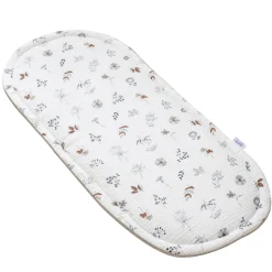 Muślinowy Materac do kokonu Comfort - Simply Nature i Latte Velvet