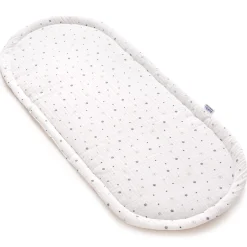 Muślinowy Materac do kokonu Comfort - Little Stars i Ecru Velvet