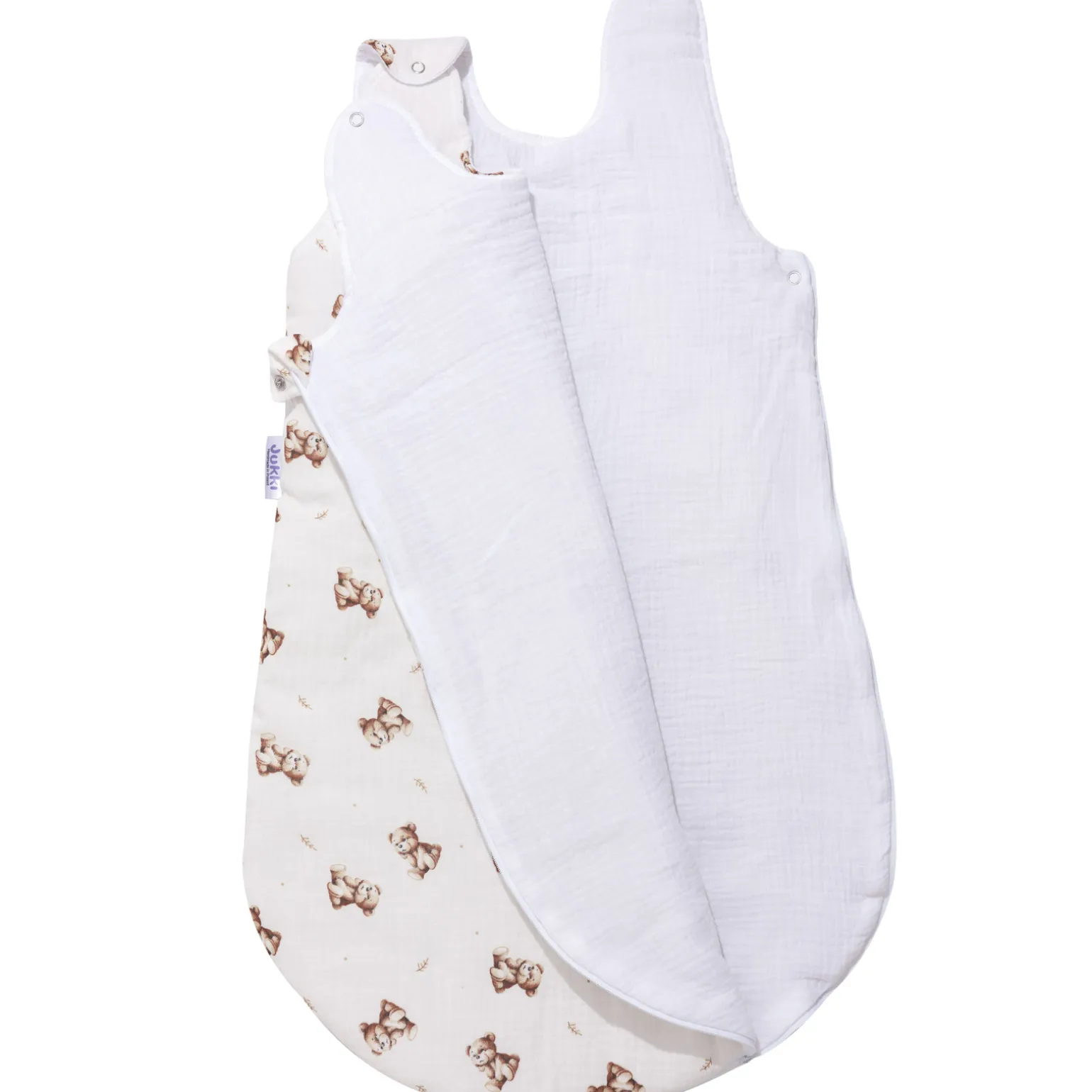 Muślinowy śpiworek do spania 45 x 75 cm - Baby Bear