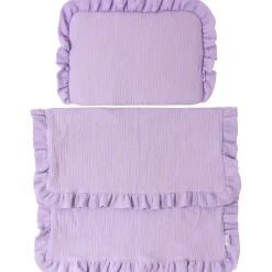 Muślinowy zestaw do wózka - Violet