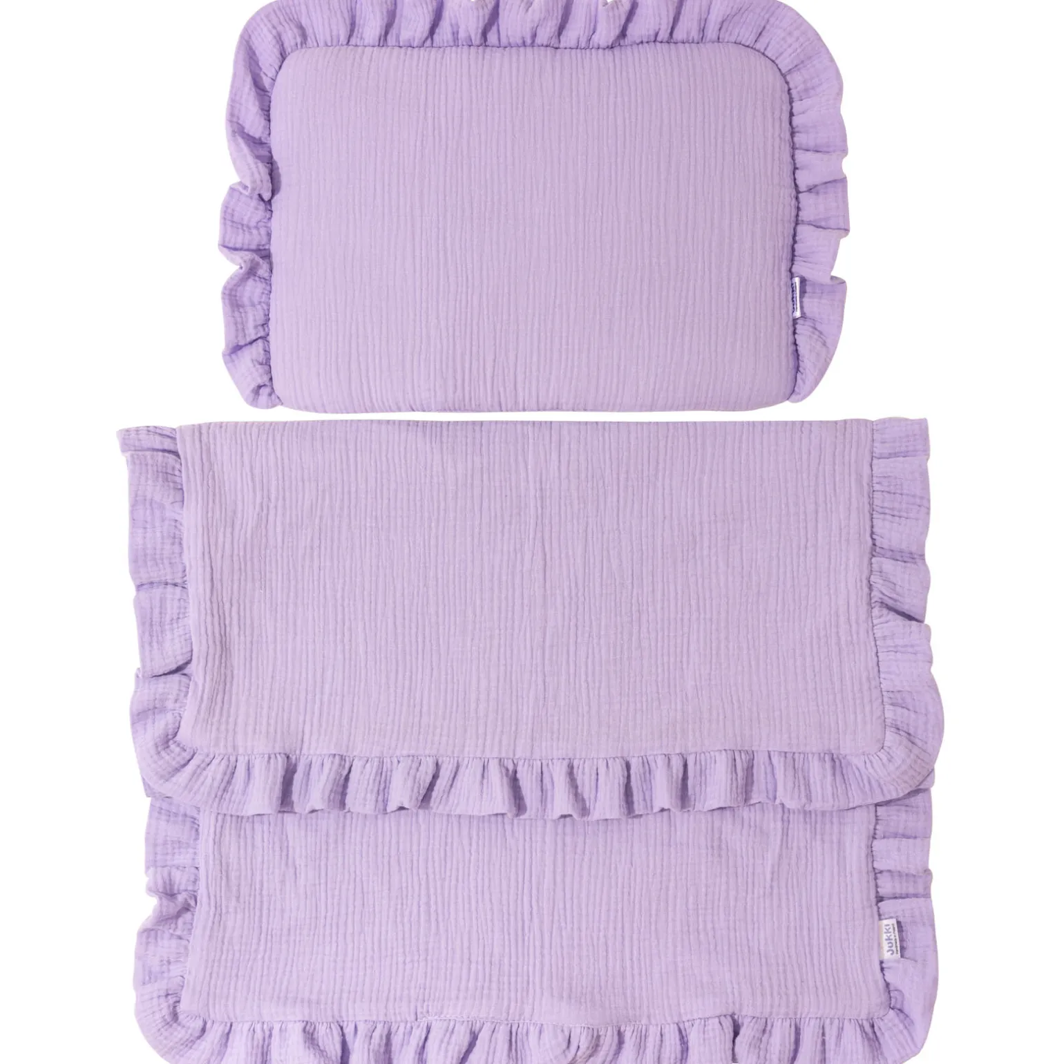Muślinowy zestaw do wózka - Violet