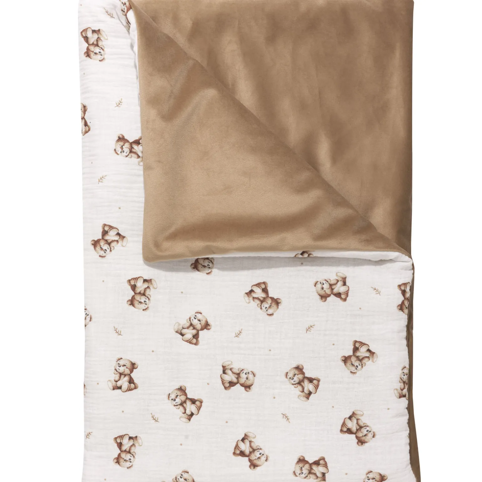 Muślinowy Zestaw 5 elementowy Comfort - Baby Bear i Toffee Soft Velvet