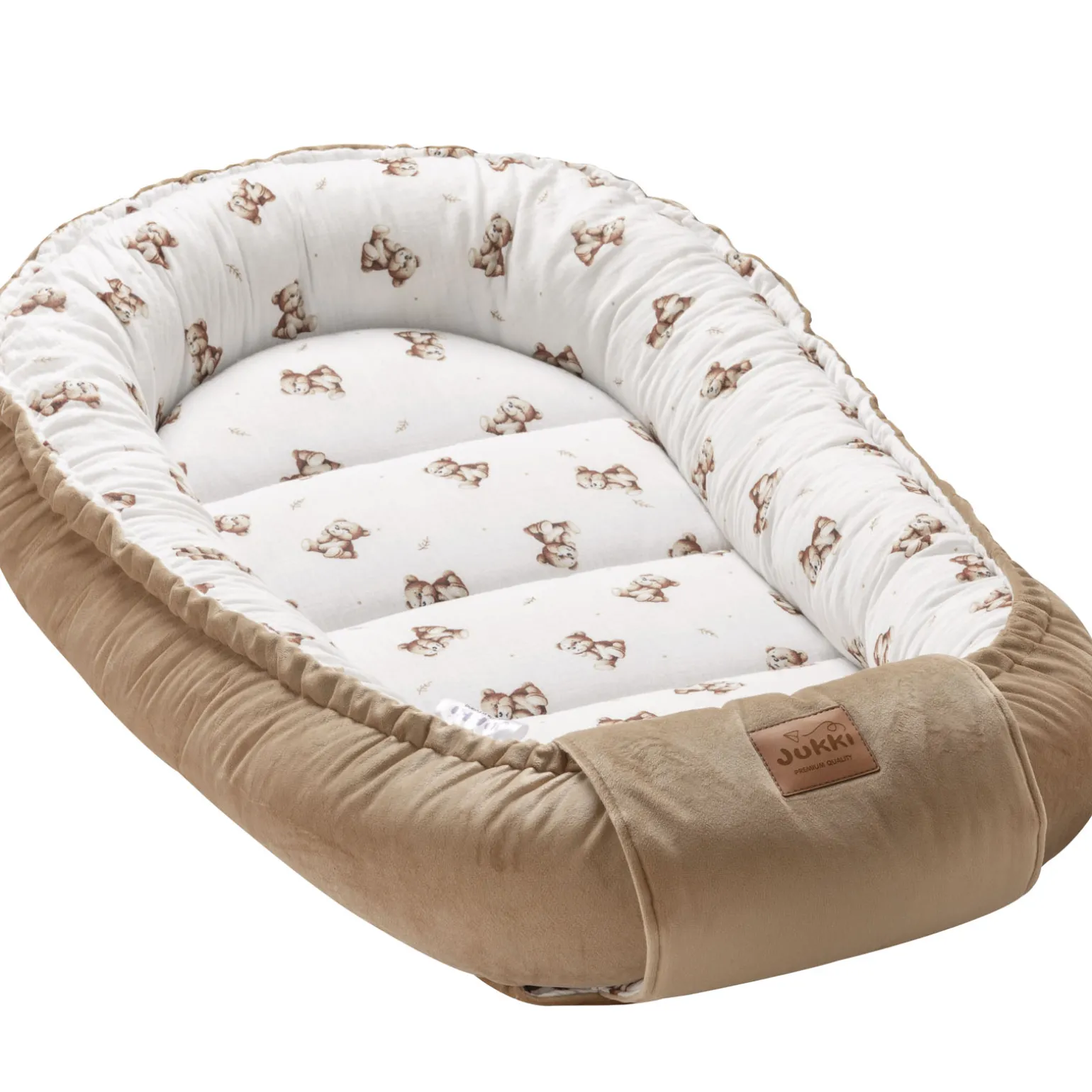 Muślinowy Zestaw 5 elementowy Comfort - Baby Bear i Toffee Soft Velvet