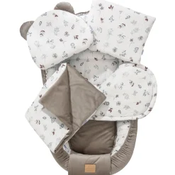 Muślinowy Zestaw 5 elementowy Comfort - Simply Nature i Latte Velvet