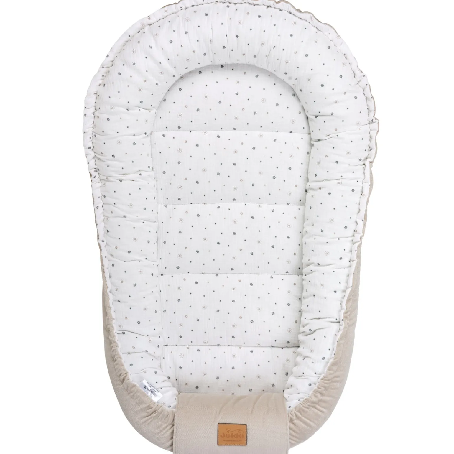 Muślinowy Zestaw 5 elementowy Comfort - Little Stars i Ecru Velvet